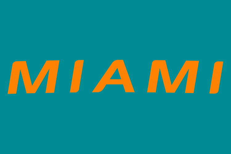 Miami Dolphins 2013-Pres Wordmark Logo t shirts DIY iron ons